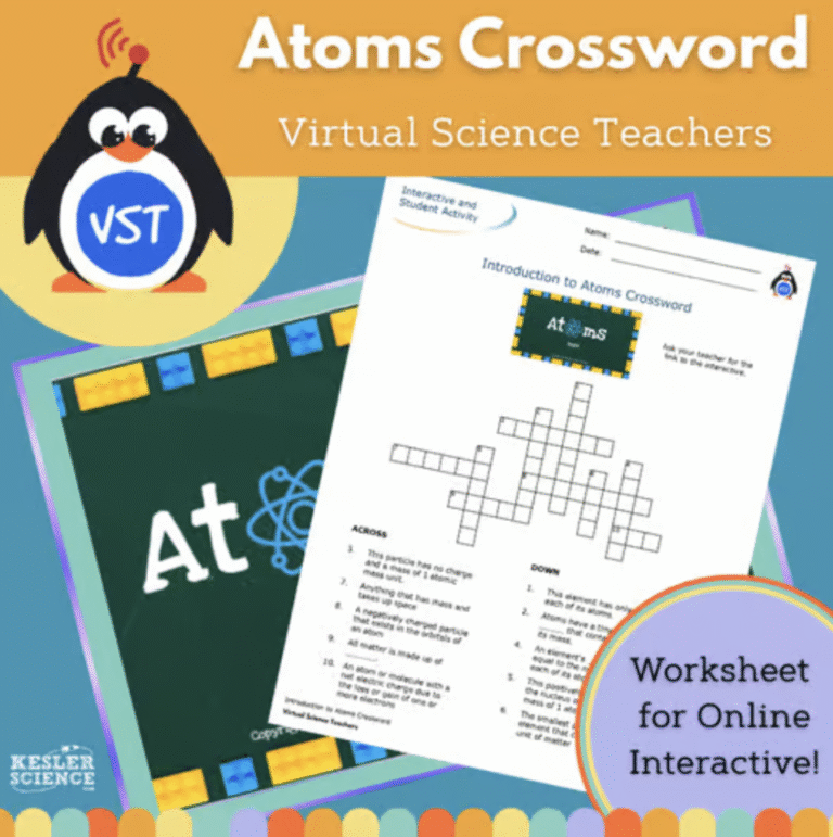 Atoms Crossword